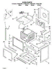 03 - Oven Parts parts for Whirlpool Range GY398LXPS01 from AppliancePartsPros.com
