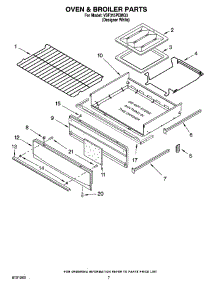 05 - Oven & Broiler Parts parts for Whirlpool Range VSF315PEMQ3 from AppliancePartsPros.com