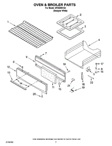 05 - Oven & Broiler Parts parts for Whirlpool Range SF3020SKQ4 from AppliancePartsPros.com