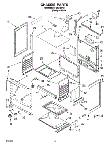04 - Chassis Parts parts for Whirlpool Range SF315PEPQ4 from AppliancePartsPros.com