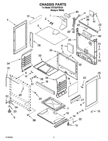 04 - Chassis Parts parts for Whirlpool Range VSF303PEKQ4 from AppliancePartsPros.com