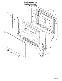 06 - Door Parts, Optional Parts (Not Included) parts for Whirlpool Range VSF303PEKQ4 from AppliancePartsPros.com