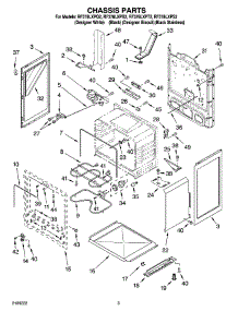 03 - Chassis Parts parts for Whirlpool Range RF378LXPT2 from AppliancePartsPros.com