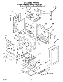 04 - Chassis Parts parts for Whirlpool Range SF369LEPT2 from AppliancePartsPros.com