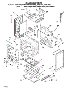 04 - Chassis Parts parts for Whirlpool Range SF368LEPB2 from AppliancePartsPros.com