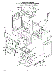 04 - Chassis Parts parts for Whirlpool Range GS440LEMB4 from AppliancePartsPros.com