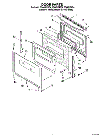 06 - Door Parts, Optional Parts parts for Whirlpool Range GS440LEMB4 from AppliancePartsPros.com