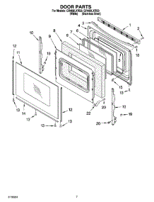 05 - Door Parts, Optional Parts parts for Whirlpool Range GR488LXRS0 from AppliancePartsPros.com