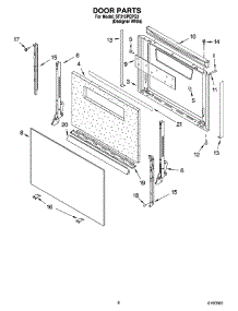 06 - Door Parts, Miscellaneous Parts parts for Whirlpool Range SF315PEPQ3 from AppliancePartsPros.com