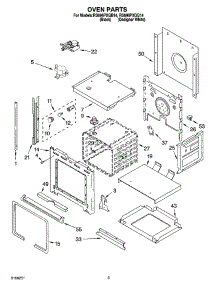 02 - Oven Parts parts for Whirlpool Range RS696PXGQ14 from AppliancePartsPros.com