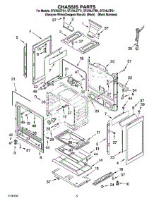 04 - Chassis Parts parts for Whirlpool Range SF378LEPQ1 from AppliancePartsPros.com