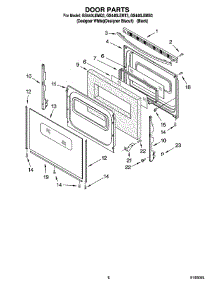 06 - Door Parts, Optional Parts (Not Included) parts for Whirlpool Range GS440LEMB3 from AppliancePartsPros.com