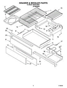 06 - Drawer & Broiler Parts, Optional Parts (Not Included) parts for Whirlpool Range GS475LEMS2 from AppliancePartsPros.com