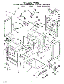03 - Chassis Parts parts for Whirlpool Range GERC4110PQ1 from AppliancePartsPros.com