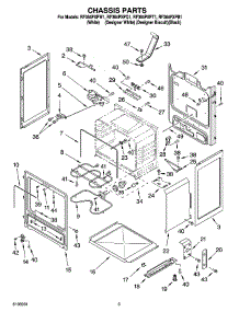 03 - Chassis Parts parts for Whirlpool Range RF364PXPT1 from AppliancePartsPros.com