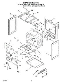 03 - Chassis Parts parts for Whirlpool Range RF315PXPT0 from AppliancePartsPros.com