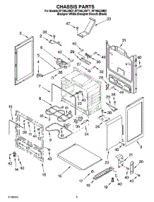 03 - Chassis Parts parts for Whirlpool Range RF196LXMQ1 from AppliancePartsPros.com