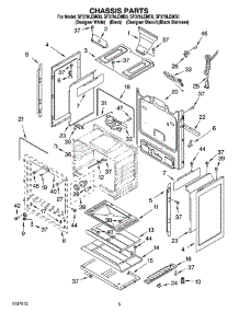 04 - Chassis Parts parts for Whirlpool Range SF379LEMS0 from AppliancePartsPros.com