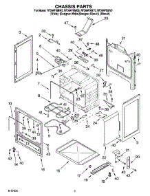 03 - Chassis Parts parts for Whirlpool Range RF364PXMT0 from AppliancePartsPros.com