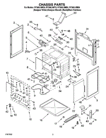 03 - Chassis Parts parts for Whirlpool Range RF368LXMS0 from AppliancePartsPros.com