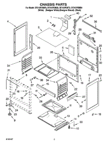 04 - Chassis Parts parts for Whirlpool Range SF315PEMQ0 from AppliancePartsPros.com