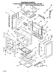 04 - Chassis Parts parts for Whirlpool Range SF367LEMQ0 from AppliancePartsPros.com