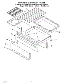 05 - Drawer & Broiler Parts, Miscellaneous Parts parts for Whirlpool Range RF378LXMQ0 from AppliancePartsPros.com