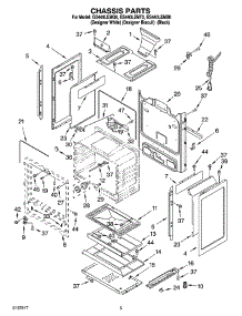04 - Chassis Parts parts for Whirlpool Range GS440LEMB0 from AppliancePartsPros.com