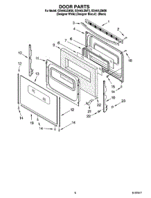 06 - Door Parts, Miscellaneous Parts parts for Whirlpool Range GS440LEMB0 from AppliancePartsPros.com