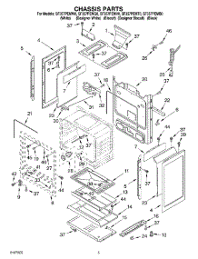 04 - Chassis Parts parts for Whirlpool Range SF357PEMQ0 from AppliancePartsPros.com