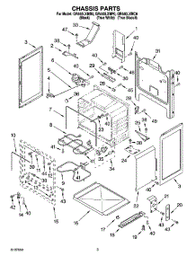03 - Chassis Parts parts for Whirlpool Range GR440LXMC0 from AppliancePartsPros.com