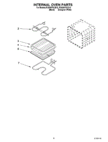 06 - Internal Oven Parts, Optional Parts parts for Whirlpool Range RS696PXGB12 from AppliancePartsPros.com