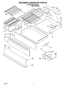05 - Drawer & Broiler Parts, Miscellaneous Parts parts for Whirlpool Range GR475LXLS2 from AppliancePartsPros.com