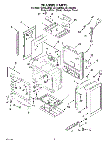 04 - Chassis Parts parts for Whirlpool Range GS470LEMQ0 from AppliancePartsPros.com