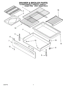05 - Drawer & Broiler Parts parts for Whirlpool Range GS460LELT1 from AppliancePartsPros.com