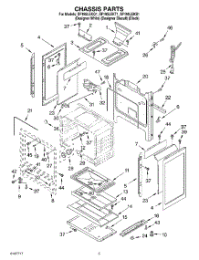 04 - Chassis Parts parts for Whirlpool Range SF195LEKT1 from AppliancePartsPros.com