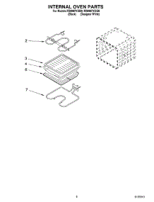 06 - Internal Oven, Optional parts for Whirlpool Range RS696PXGQ9 from AppliancePartsPros.com