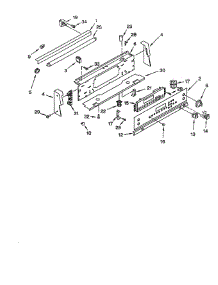 Console / Control Panel parts for Whirlpool Range GJP84800 from AppliancePartsPros.com