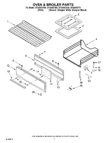 05 - Oven And Broiler parts for Whirlpool Range SF3020EKN0 from AppliancePartsPros.com