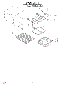 05 - Oven parts for Whirlpool Range GY395LXGB4 from AppliancePartsPros.com