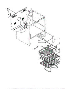 Oven parts for Whirlpool Range RM975PXKG0 from AppliancePartsPros.com
