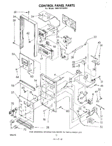 07 - Control Panel parts for Whirlpool Range RM975PXKW0 from AppliancePartsPros.com