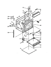 Light, Hinge And Stirrer Components parts for Whirlpool Range RM975PXKN0 from AppliancePartsPros.com