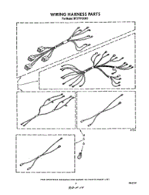 07 - Wiring Harness parts for Whirlpool Range RF377PXXW0 from AppliancePartsPros.com
