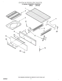 05 - Oven And Broiler parts for Whirlpool Range SF3020SGN1 from AppliancePartsPros.com