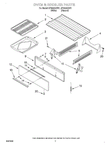 05 - Oven And Broiler parts for Whirlpool Range SF3000SGN1 from AppliancePartsPros.com