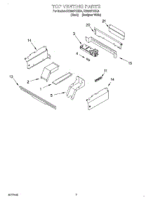 05 - Top Venting parts for Whirlpool Range RS696PXGQ4 from AppliancePartsPros.com