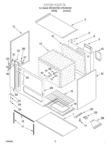 02 - Oven parts for Whirlpool Range SF5140EEW2 from AppliancePartsPros.com