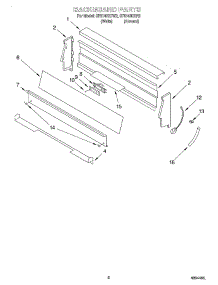 04 - Backguard parts for Whirlpool Range SF5140EEN2 from AppliancePartsPros.com