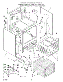 04 - Oven Chassis parts for Whirlpool Range GY395LXGQ2 from AppliancePartsPros.com